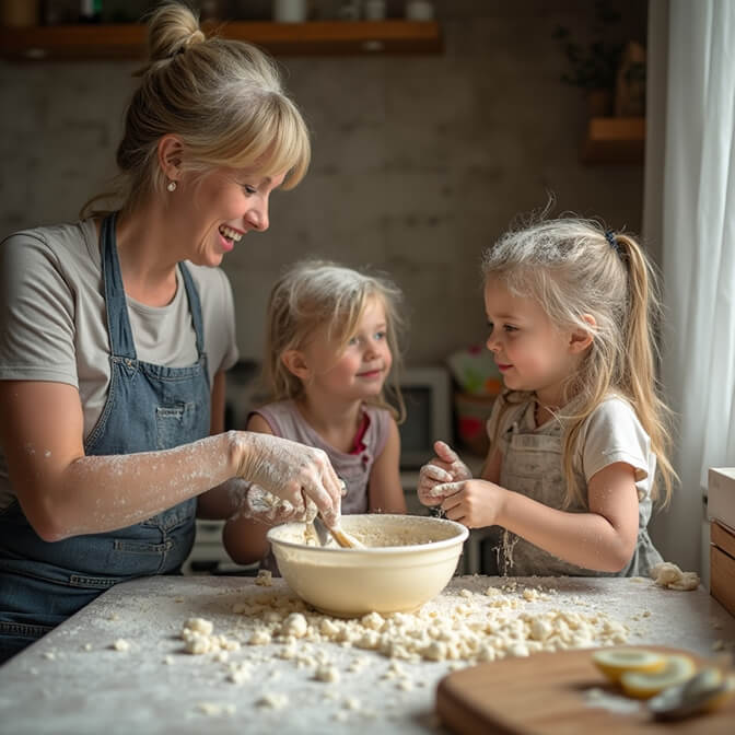 Baking Together