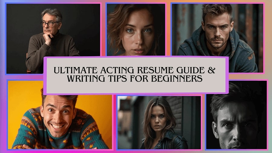 Ultimate Acting Resume Guide & Writing Tips for Beginners