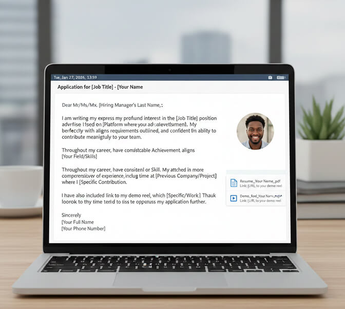 professional actor submission package for agents