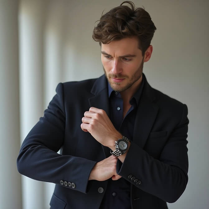 Adjusting a Watch or Cuff