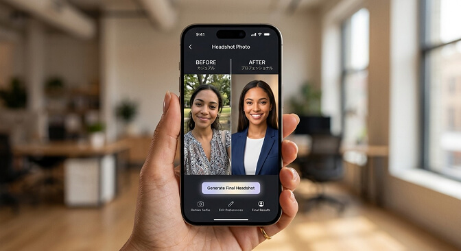 Creative Control With AI Headshot Style Cloning