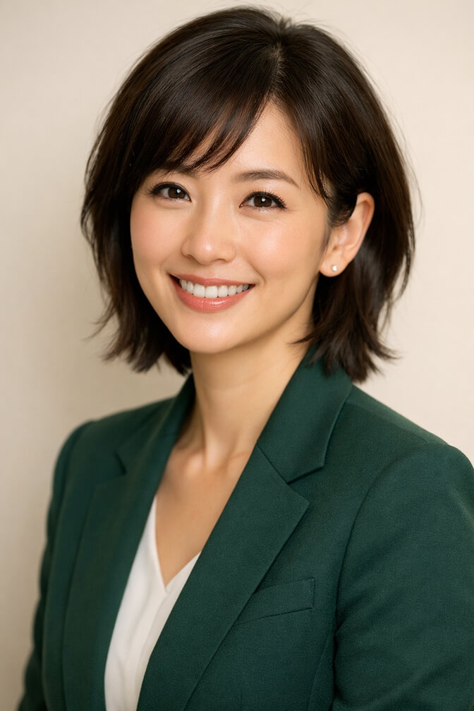 Before and after composite showing a professional sharing their updated AI headshot with visibly more confidence across LinkedIn, email, and conference contexts