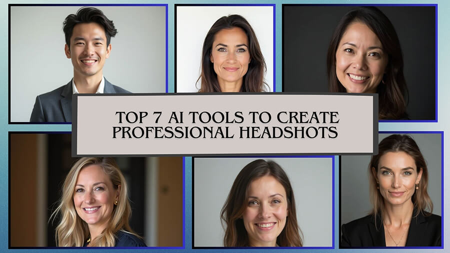 Top 7 AI Tools to Create Professional Headshots