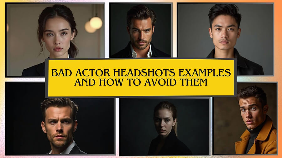 Bad Actor Headshots Examples and How to Avoid Them