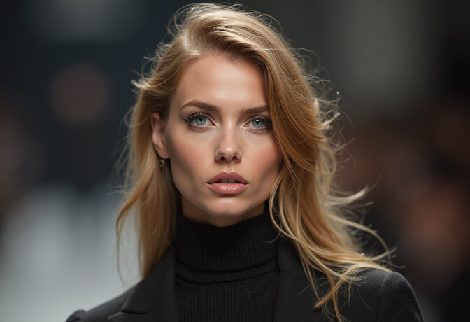 Beauty Model Headshot