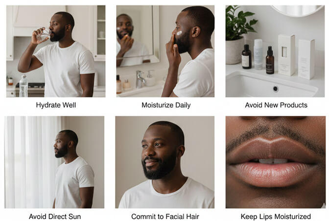 Grooming preparation tips for professional headshot photography