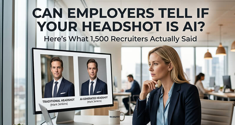 Can Employers Tell If Your Headshot Is AI? Here's What the Data Says