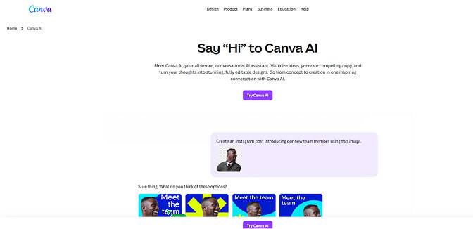 Canva AI