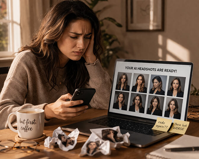Common Upload Mistakes That Ruin AI Headshot Results
