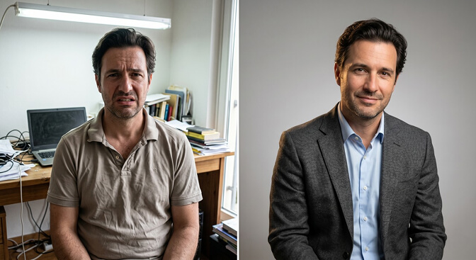 Consultant Headshot as a Pricing Signal