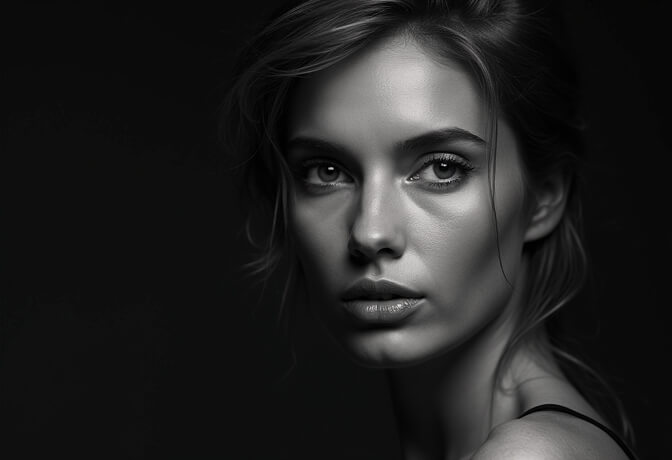 Editorial Model Headshot
