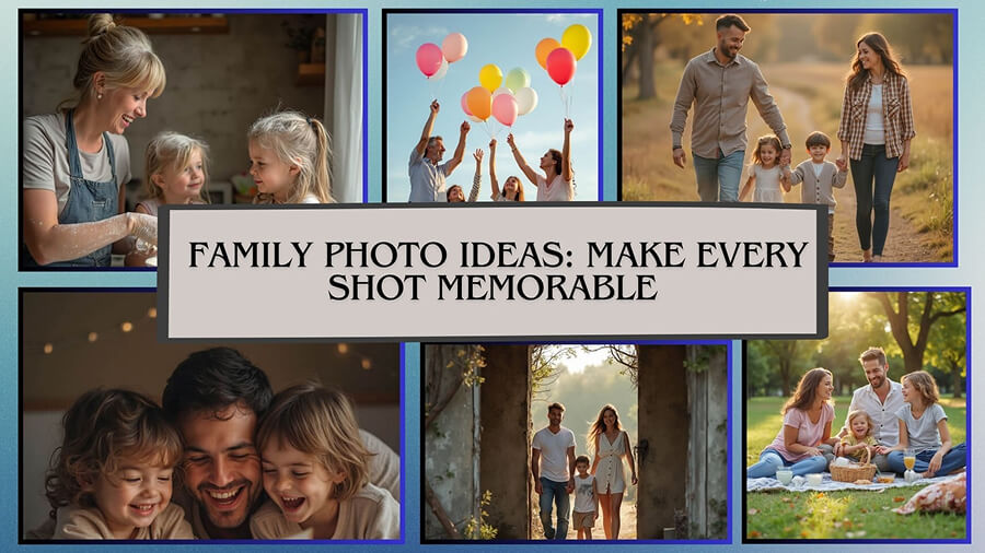 Family Photo Ideas - Make Every Shot Memorable