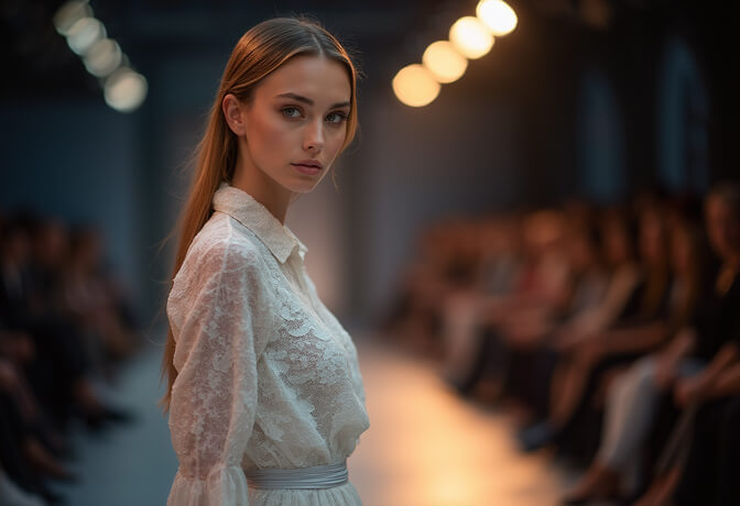 Fashion Model Headshot