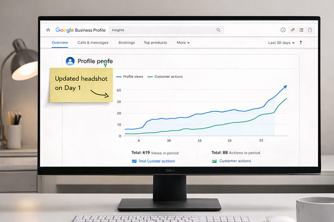 The ROI of Updating Your Google Profile Headshot