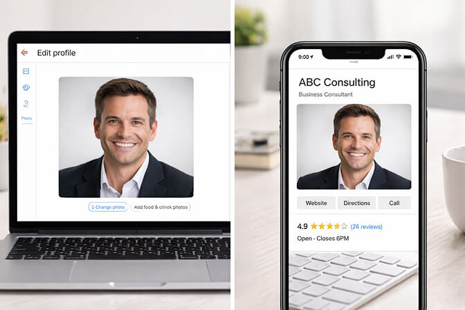 What Makes a Great Google Business Profile Headshot