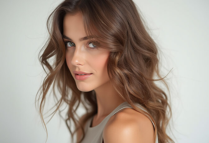 Hair Model Headshot