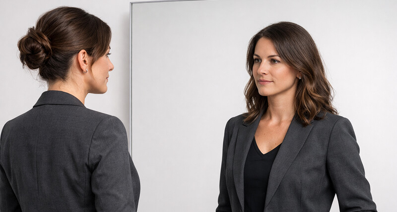 Hair Up or Down for Headshots? How to Decide Without Overthinking