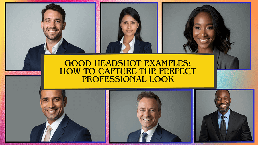Good Headshot Examples - How to Capture the Perfect Professional Look