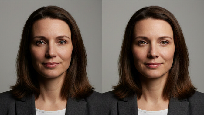 headshot with good natural lighting