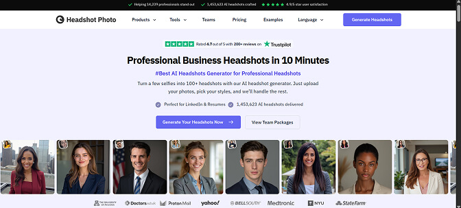 headshot photo banner