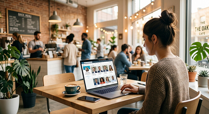 Side by side comparison of AI headshot technology evolution from 2023 to 2026 showing dramatic quality improvements