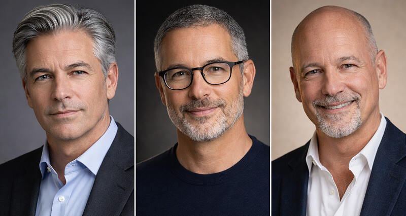 Headshots for Men Over 50: How to Look Like the Authority You Already Are