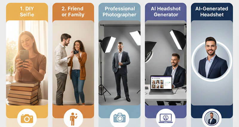 Don't Have a Headshot? Here Are 5 Ways to Get One Today