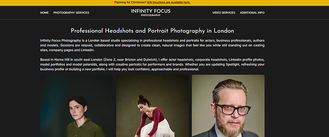 Infinity Focus Photography