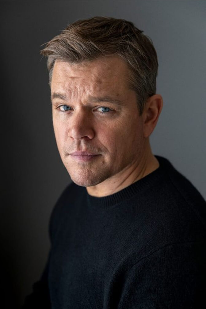 actor headshot of Matt Damon