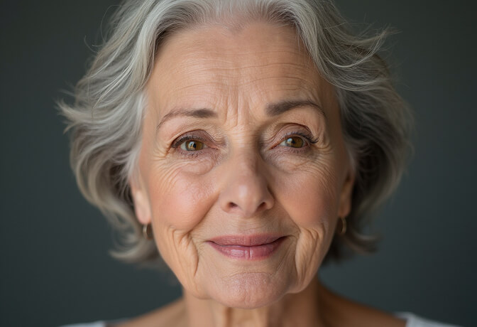 Mature Model Headshot