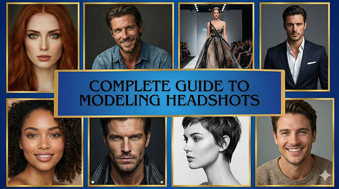 Guide to Modeling Headshots | Tips & Poses