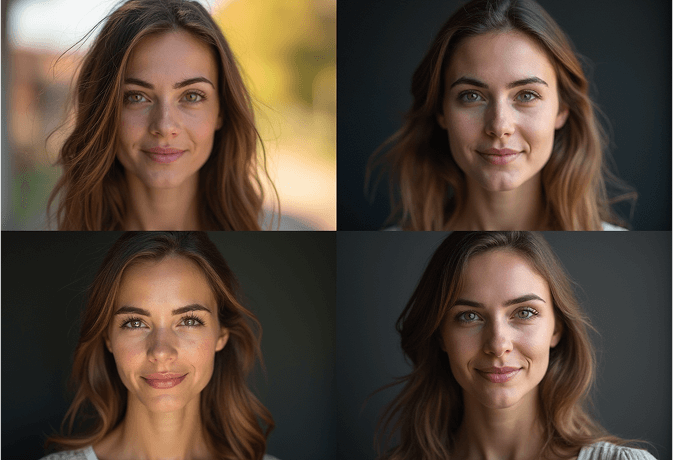 taking multiple headshots
