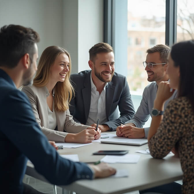 Meeting in Motion team photo