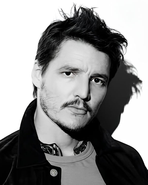 professional actor headshot of Pedro Pascal