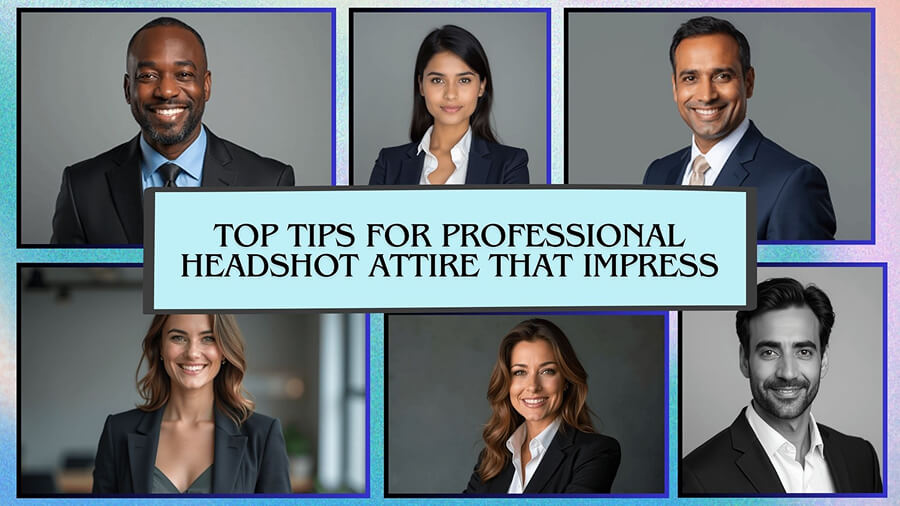 Top Tips for Professional Headshot Attire That Impress