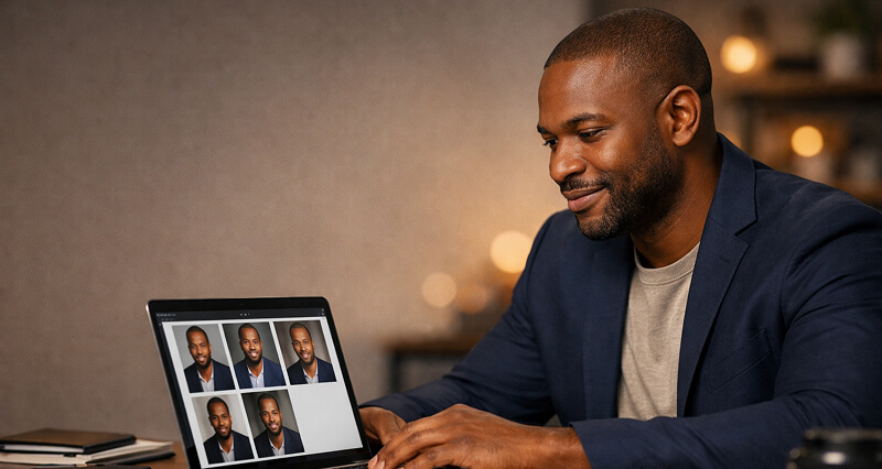 Professional Headshots for Black Men- The Complete 2026 Guide