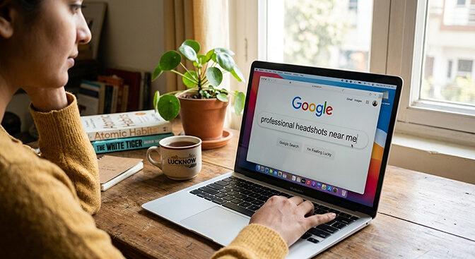 Why searching for professional headshots near me is outdated when AI headshots deliver studio quality results from home