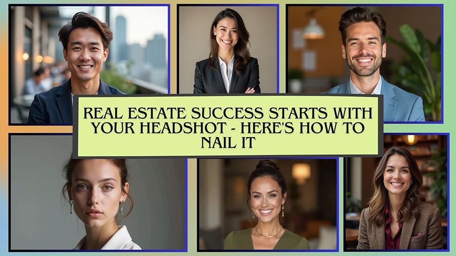 Real Estate Success Starts with Your Headshot - Here's How to Nail It