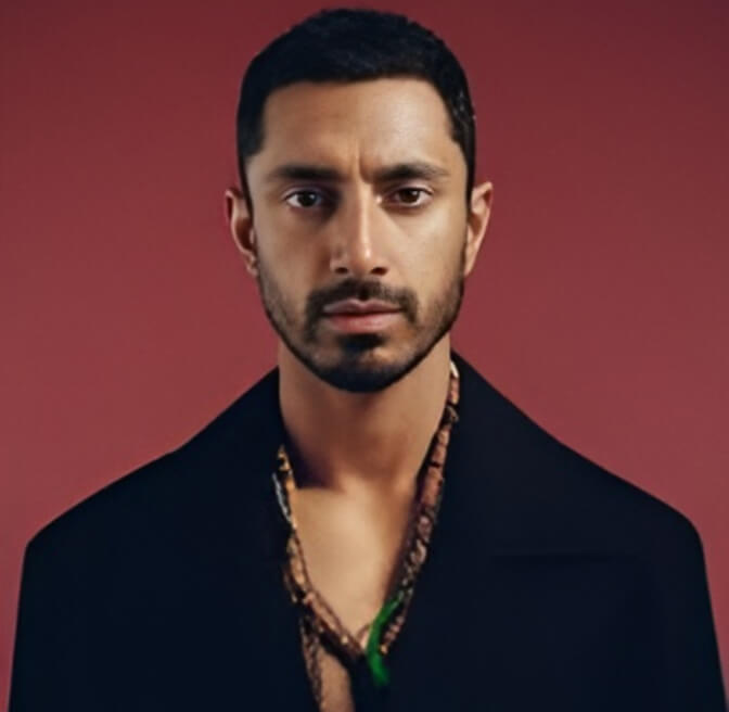 professional actor headshot of Riz Ahmed