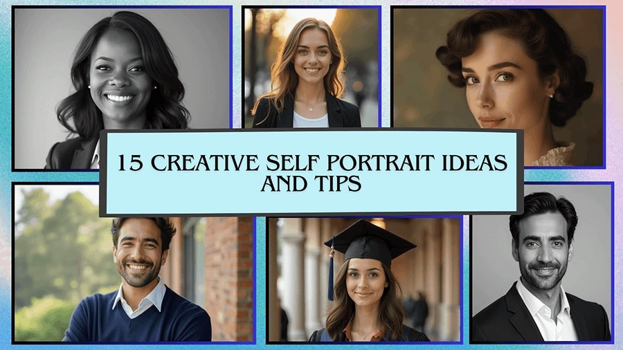 15 Creative Self Portrait Ideas and Tips