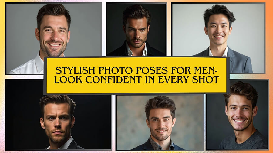 Stylish Photo Poses for Men - Look Confident in Every Shot