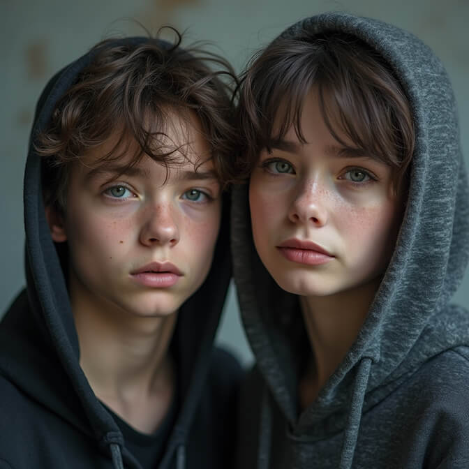 The Teen Rebel Headshot