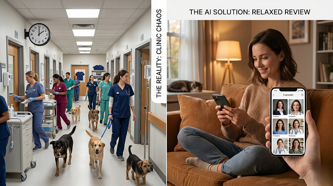 Logistics Problem of Veterinary Practice Headshots