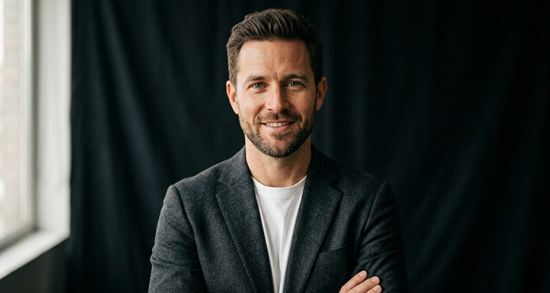 What to Wear for Professional Headshots (Male): The 5 Outfits Every Guy Needs