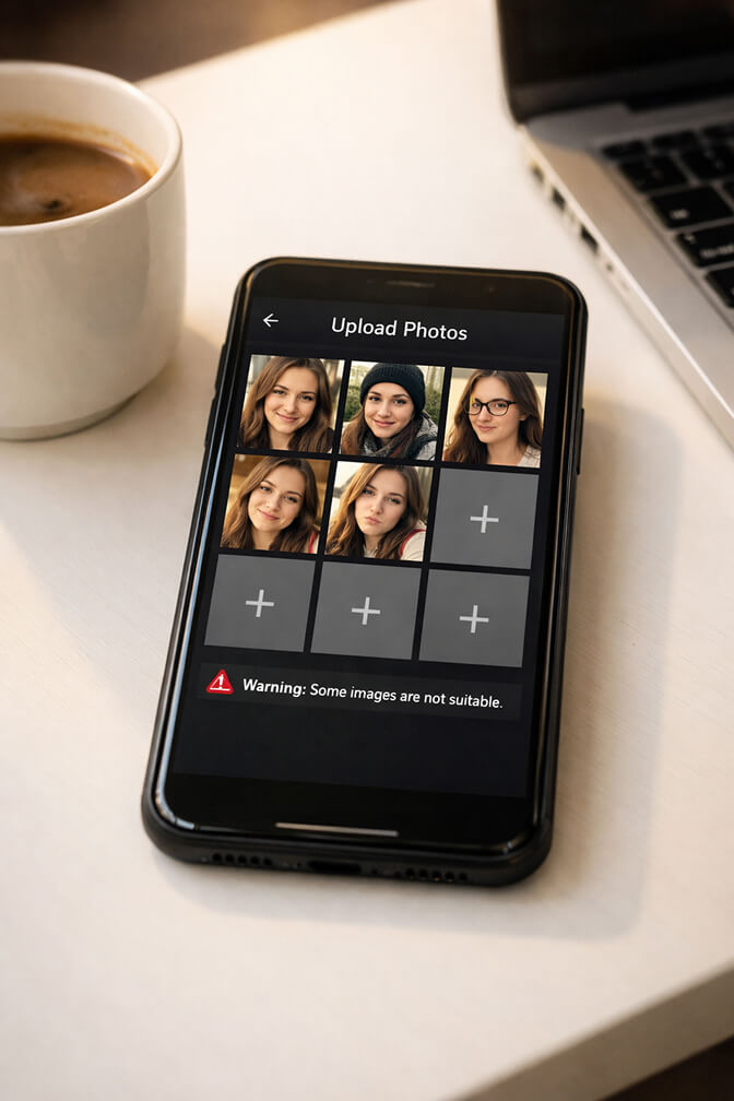 Why 4 Photos Isn't Enough for AI Headshots