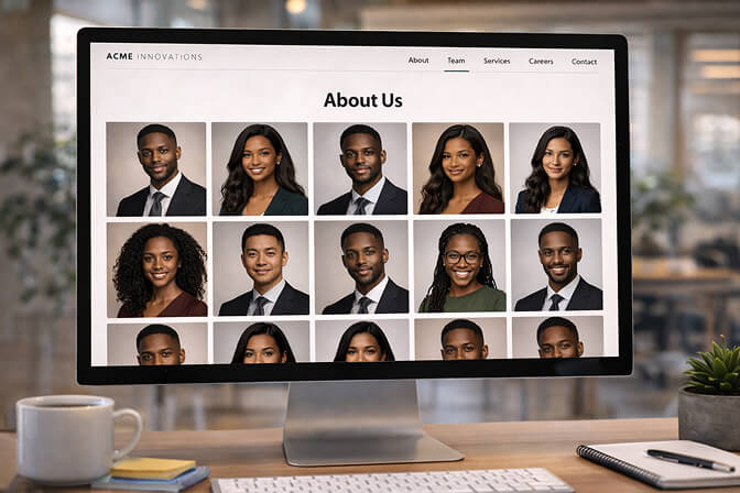 Why Matching Team Headshots Matter for Remote Companies