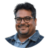 Example photo of a man for profile picture editing
