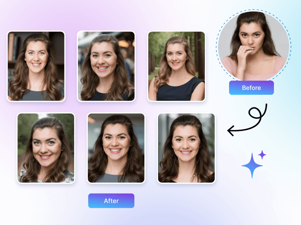 Icon for Customizable Backgrounds and Outfits