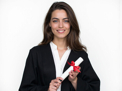 Black Graduation Robe