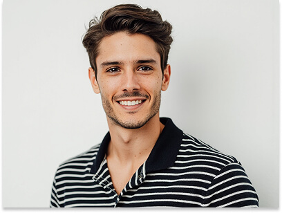 Striped Polo